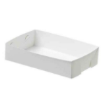 Cardboard 23 - Cake Trays 230x150x45mm- White 200s