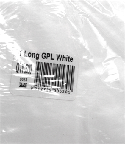 GPL 1 Long - White 500s