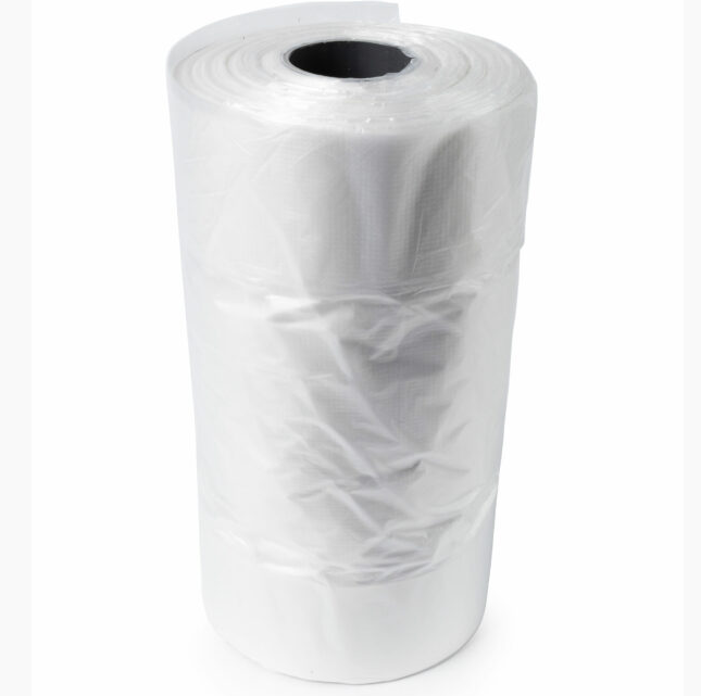 Produce Roll -18x14in / (250+100)x450mm - Plastic Natural 6s