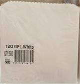 GPL 1 Square - White 175x180mm - 500s