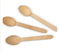 Spoon 160x34mm -  Wooden 100x20P