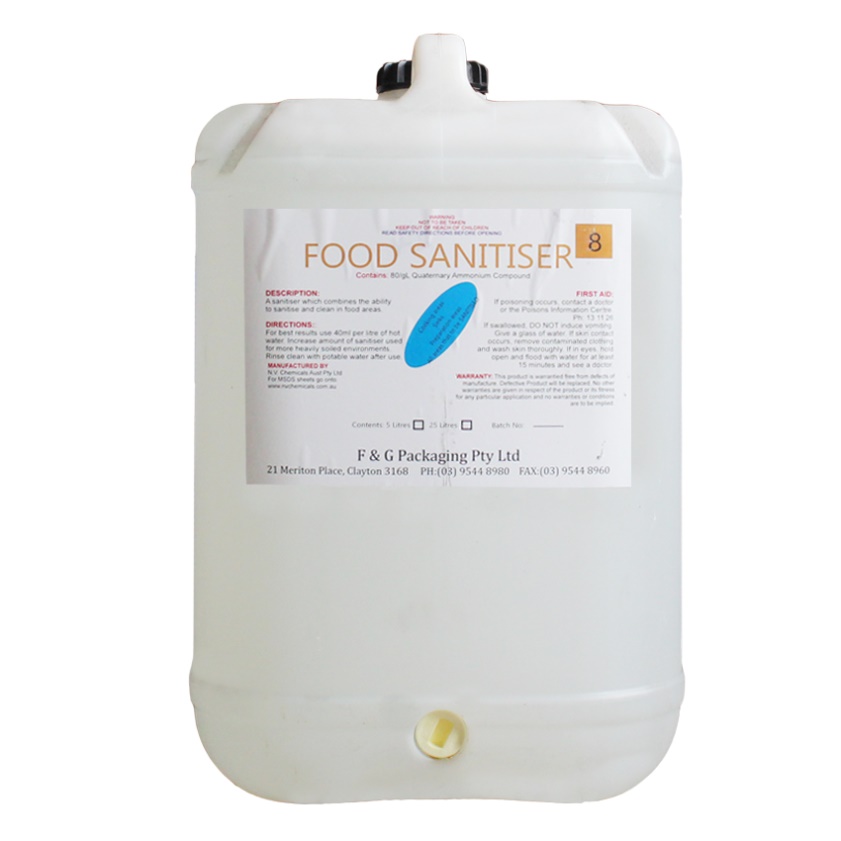 Food Sanitiser 25lt