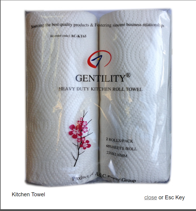 Kitchen PT 2ply x 65x24R - Gentility