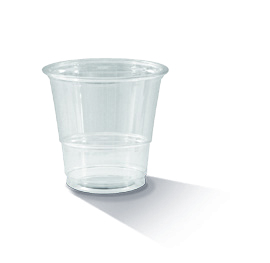 78mm Plastic Cup 6oz/210ml - Clear 50x20P