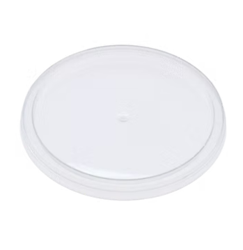 Sauce Container Lid 80mm - Plastic Clear 100x10P