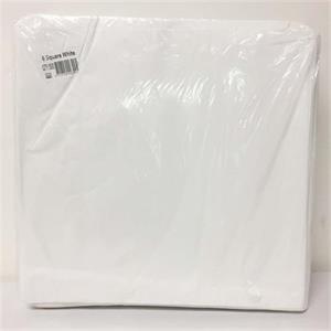 6 Square - White 300x300mm - 500