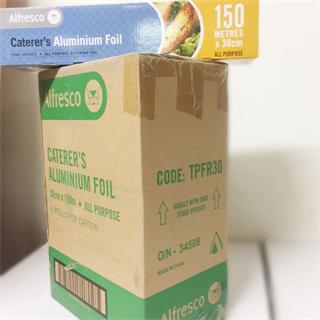 Aluminium Foil - All Purpose 30cmx150m - Silver 1R