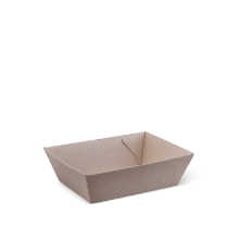 Corrugated Tray No.1 - Fluted Board131x91x50mm - Brown 50x10P