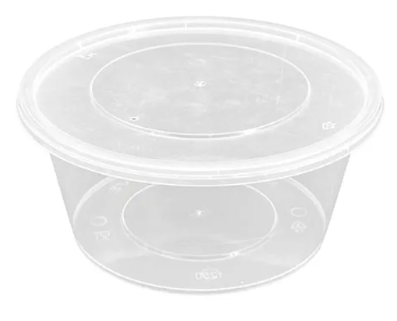 Round Container 1250ml - Plasitc Clear 150set
