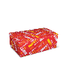 Snack Box Medium 178x108x70mm - Red with Hot Food Fast 50x10P