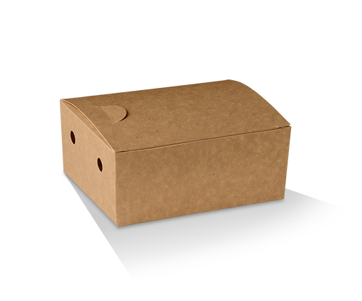 Snack Box Junior 130x100x57mm - Brown 50x5P