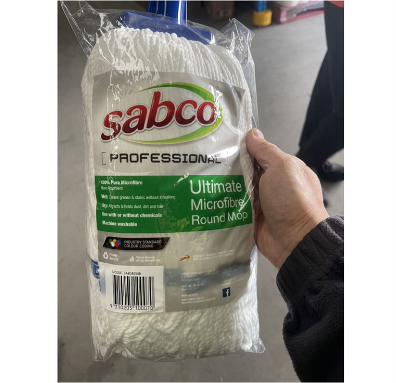 Microfibre Mop - Sabco Blue