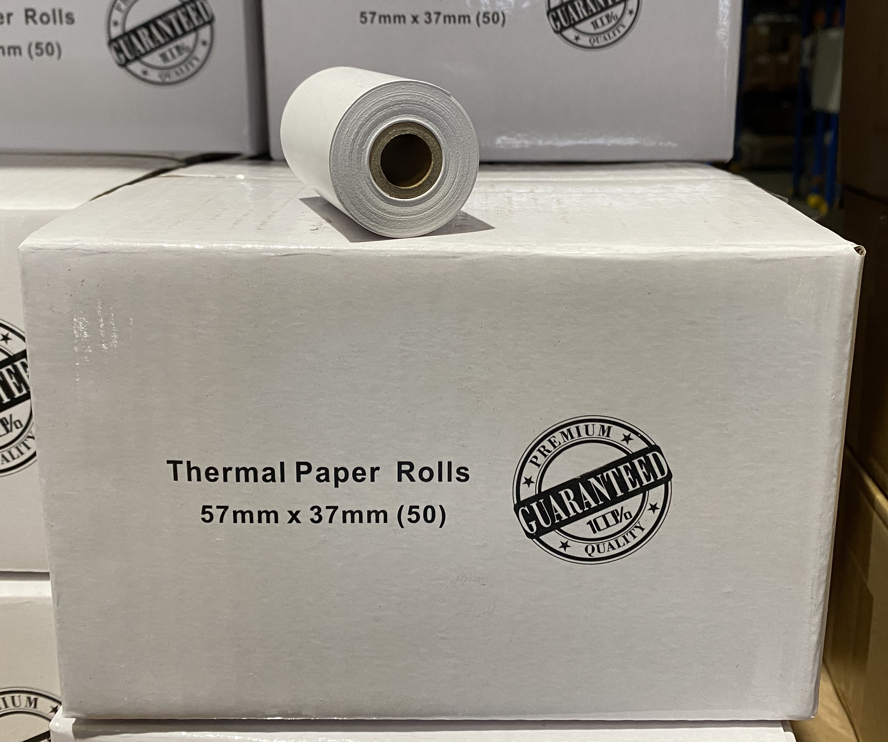 Thermal Paper 57x37mm - White 50s