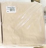 1 Square - Brown 175x180mm - 1000s