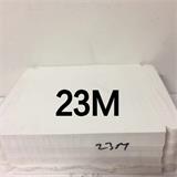 Milkboard 23 - Cake Trays 230x150x45mm- White 200s
