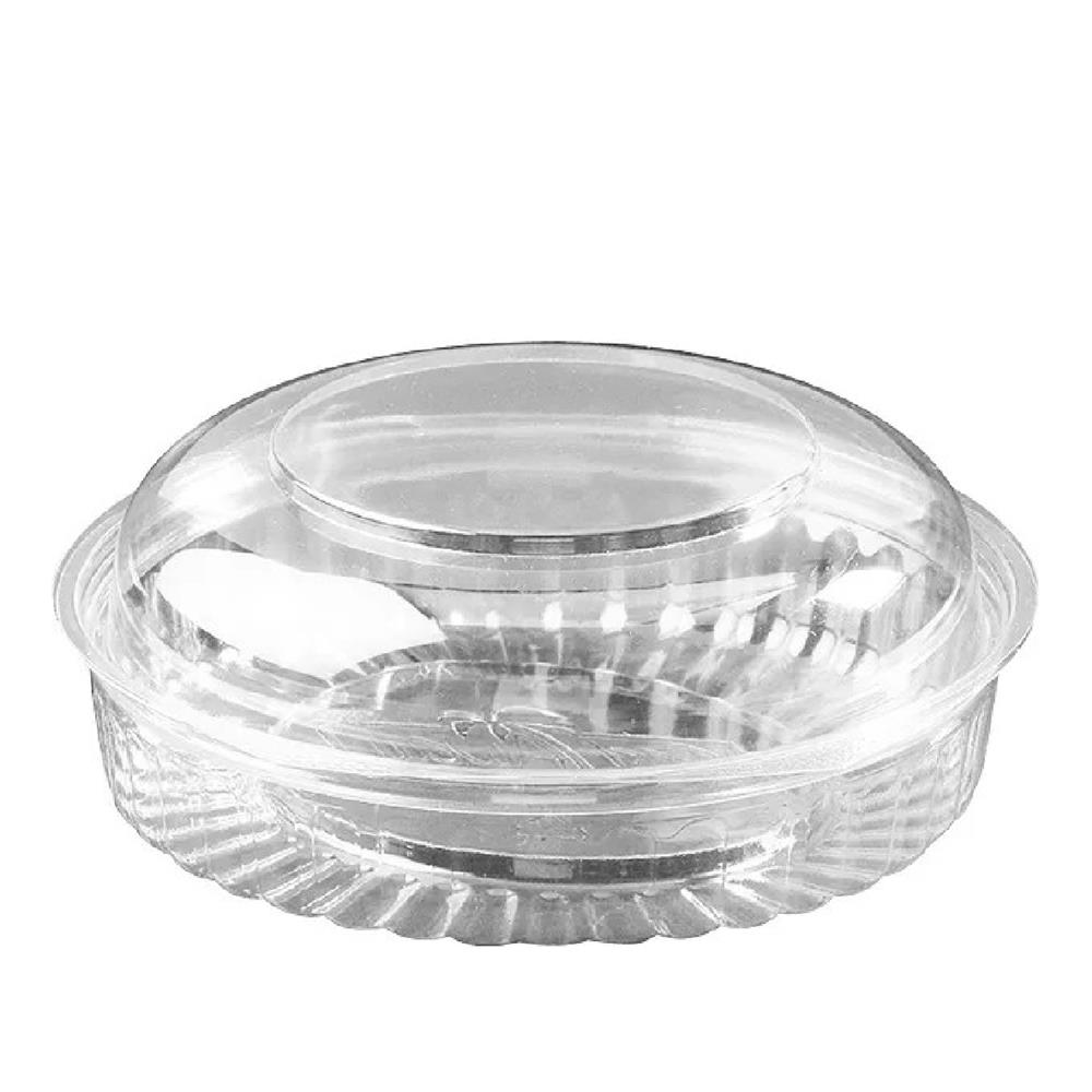 Show Bowl Dome Lid 20oz/568ml - Plastic 170x40mm - Clear 50x3P