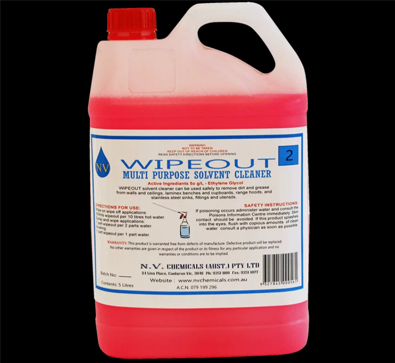 Solvent Cleaner / Degreaser - Wipe Out 5lt