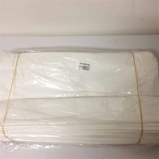 Small Mille Paper Bags (270x510x90mm) - White 250x4P