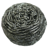 Stainless Steel Scourer 50g - Grey 6pcs/pack