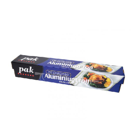 Aluminium Foil - All Purpose 44cmx150m - Silver 1R