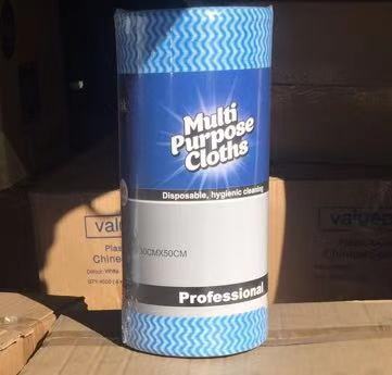 All Purpose Wipes - Cellulose & Polyester HD 500x300mm - Blue 90s