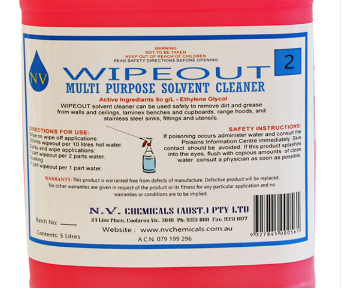 Solvent Cleaner - Wipe Out 25lt
