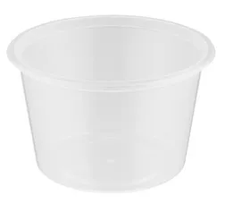 Round Container 1750ml - Plastic Clear 400s