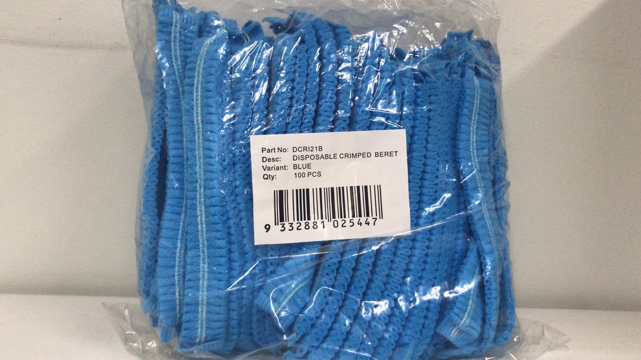 Hairnet - Crimped Beret 100x10P