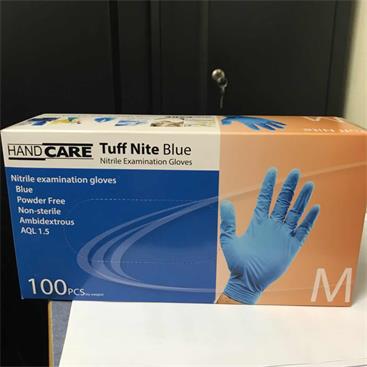 Nitrile - Medium Powder Free - Blue 100x10P