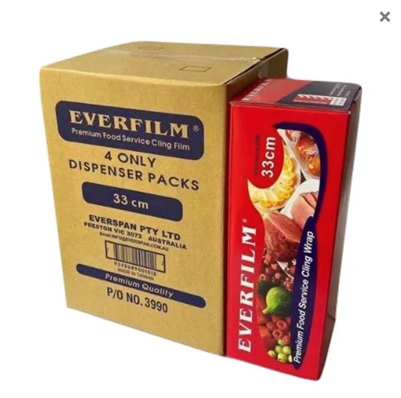 Everfilm Cling Wrap 33cm x 600m-1Roll