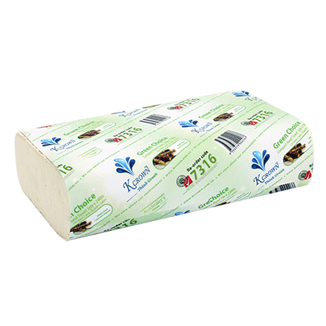 Compact HPT 1ply x 200x255mm x 120s - Carton 18P - Green Choice