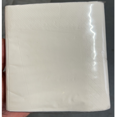 * Lunch Napkin 1ply 300x300mm - White 500x6P