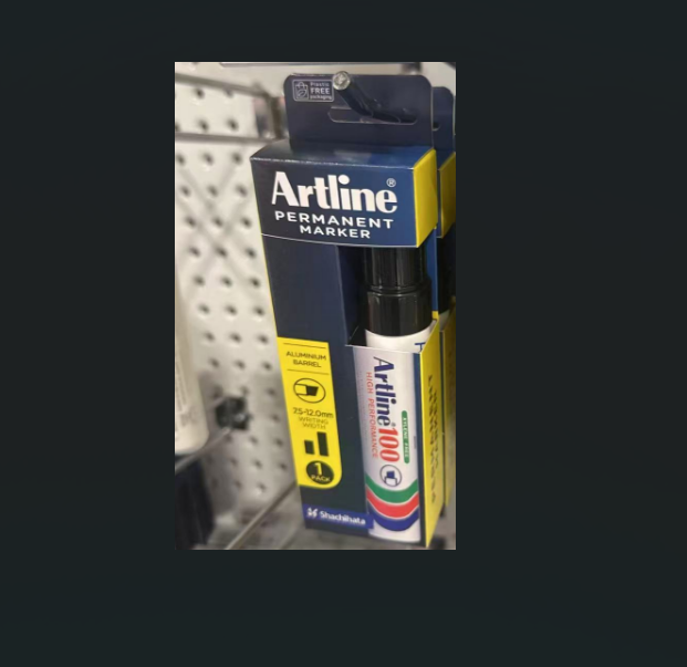 Black Permamenet Marker-Thick-6s/pack