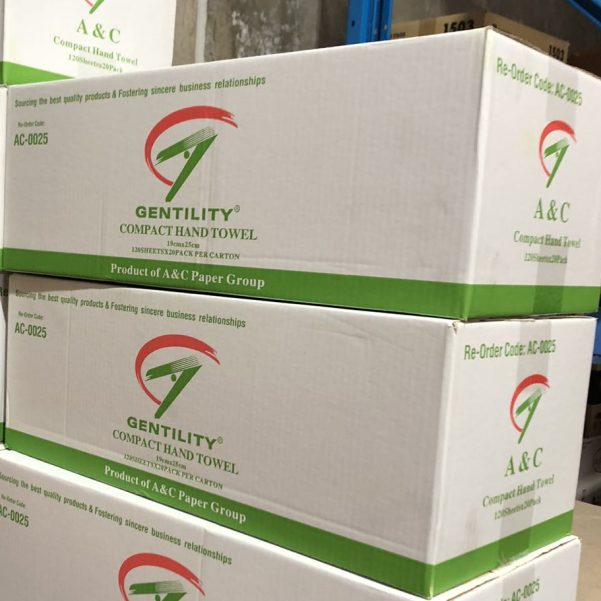 Compact HPT 1plyx200x255mm x 120s - Carton 28P - AC TAD