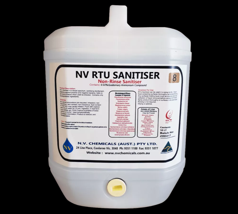 Food Sanitiser - RTU 5lt
