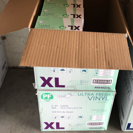Vinyl Clear - Ultra Fresh Extra Large - Powder Free 100sx10P