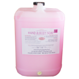 Hand & Body Soap with Glycerine - Pink 25lt