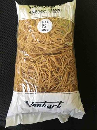 Rubber Bands No.18 / 75x1.5mm - 500g