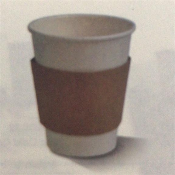 Cup Sleeve 80mm - Brown 100x10P