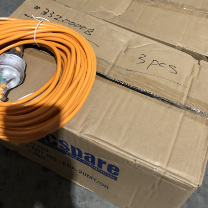 CORD EXTENSION 20M 3 CORE 10AMP - Orange