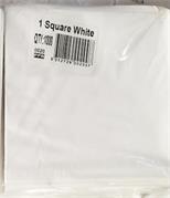 1Square - White 175x180mm -  1000s