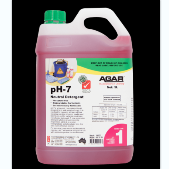 Detergent - Agar Ph7/No.1 - Red 5lt