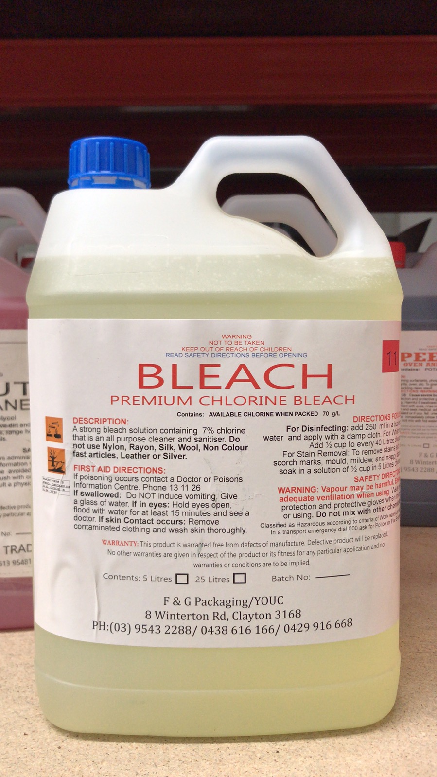 Bleach 7% - 5lt