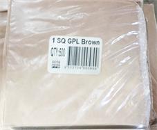 GPL 1 Square - Brown 175x180mm - 500s