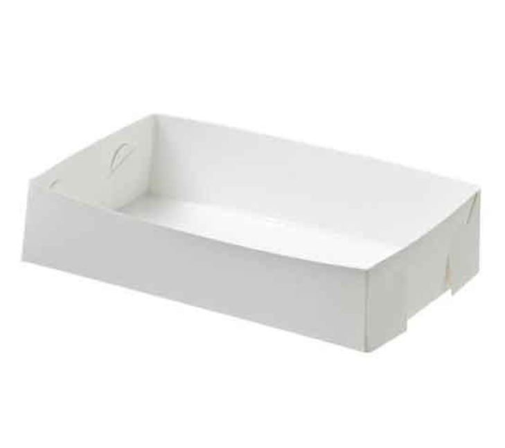 Milkboard 19 - Cake Trays 135x135x45mm- White 200s