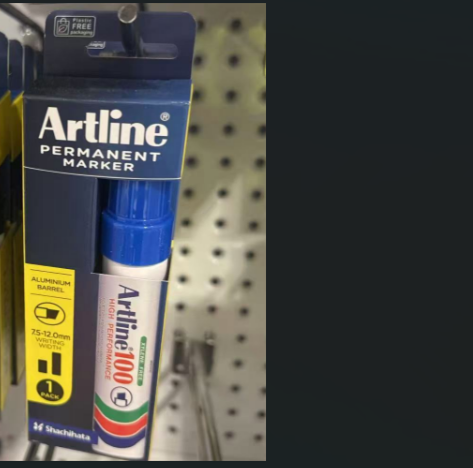 Blue Permamenet Marker-Thick-6s/pack