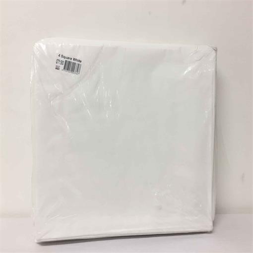 4 Square - White 270x290mm -500