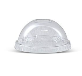 84mm PET Dome Lid 10/12oz - Die-cut - 100x10P