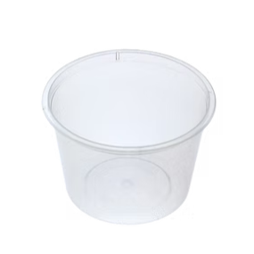 Sauce Container 100ml - Plastic Clear 50x20P