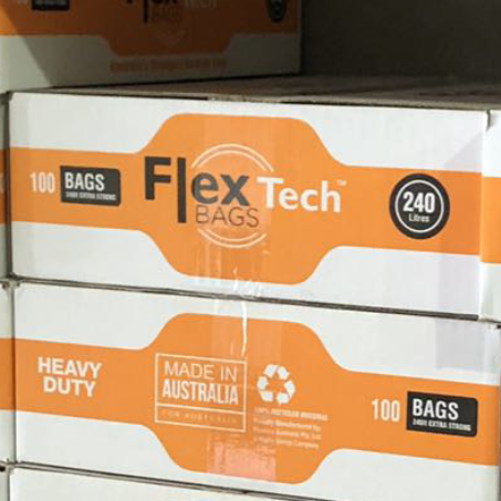 Bin Liner 240lt - HD Flex Tech 100s